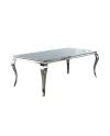 MESA COMEDOR ·BARROQUE· ACERO INOX.